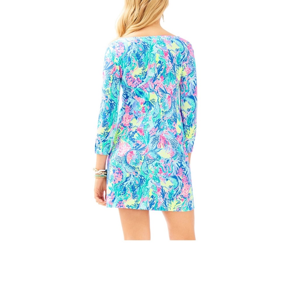Lilly Pulitzer Sophie Dress Mermaid Cove - Picture 4 of 8